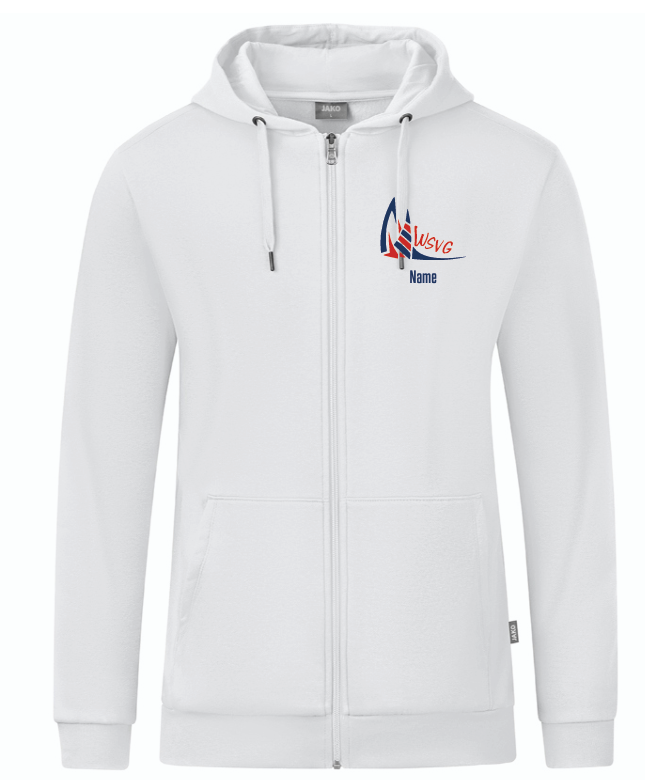 Wassersportverein Gronau Kapuzenjacke Organic weiß
