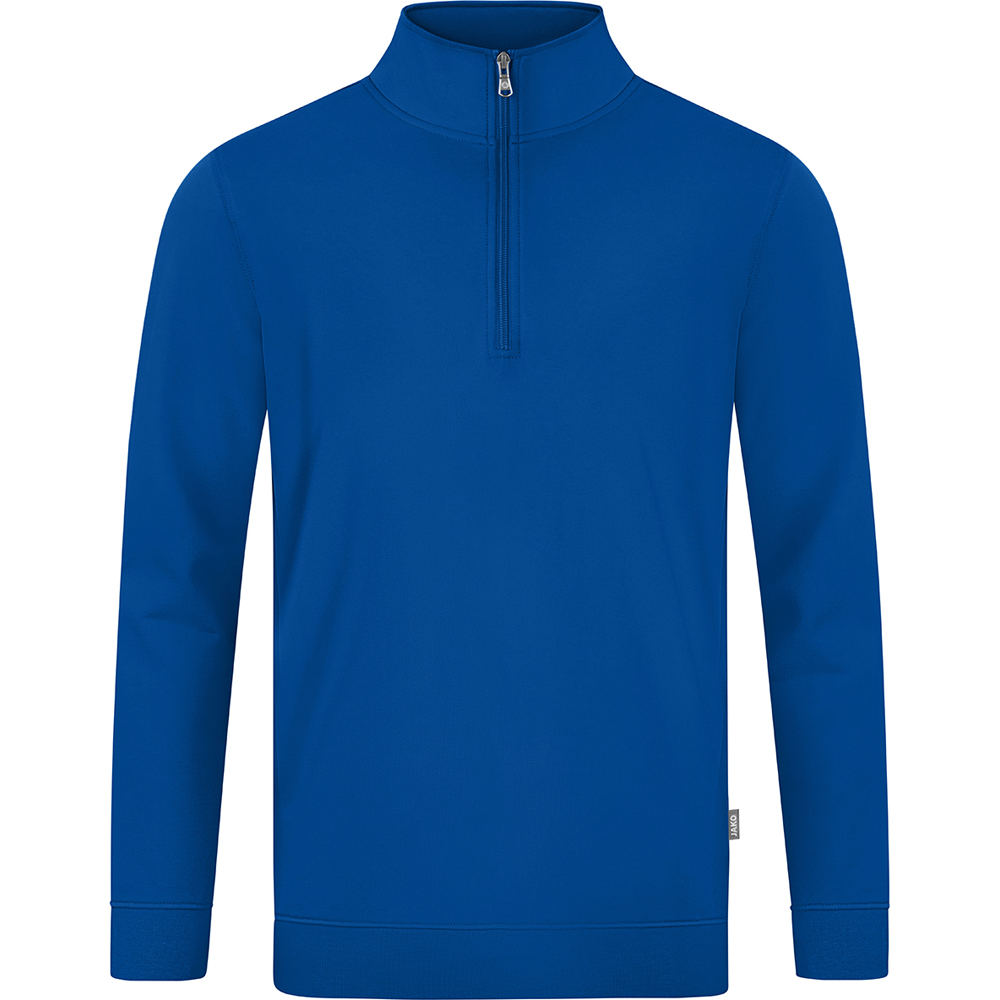 Jako Herren Ziptop Doubletex blau