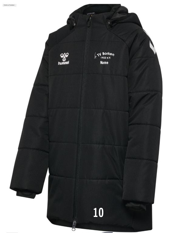 TV Borken Stadionjacke schwarz
