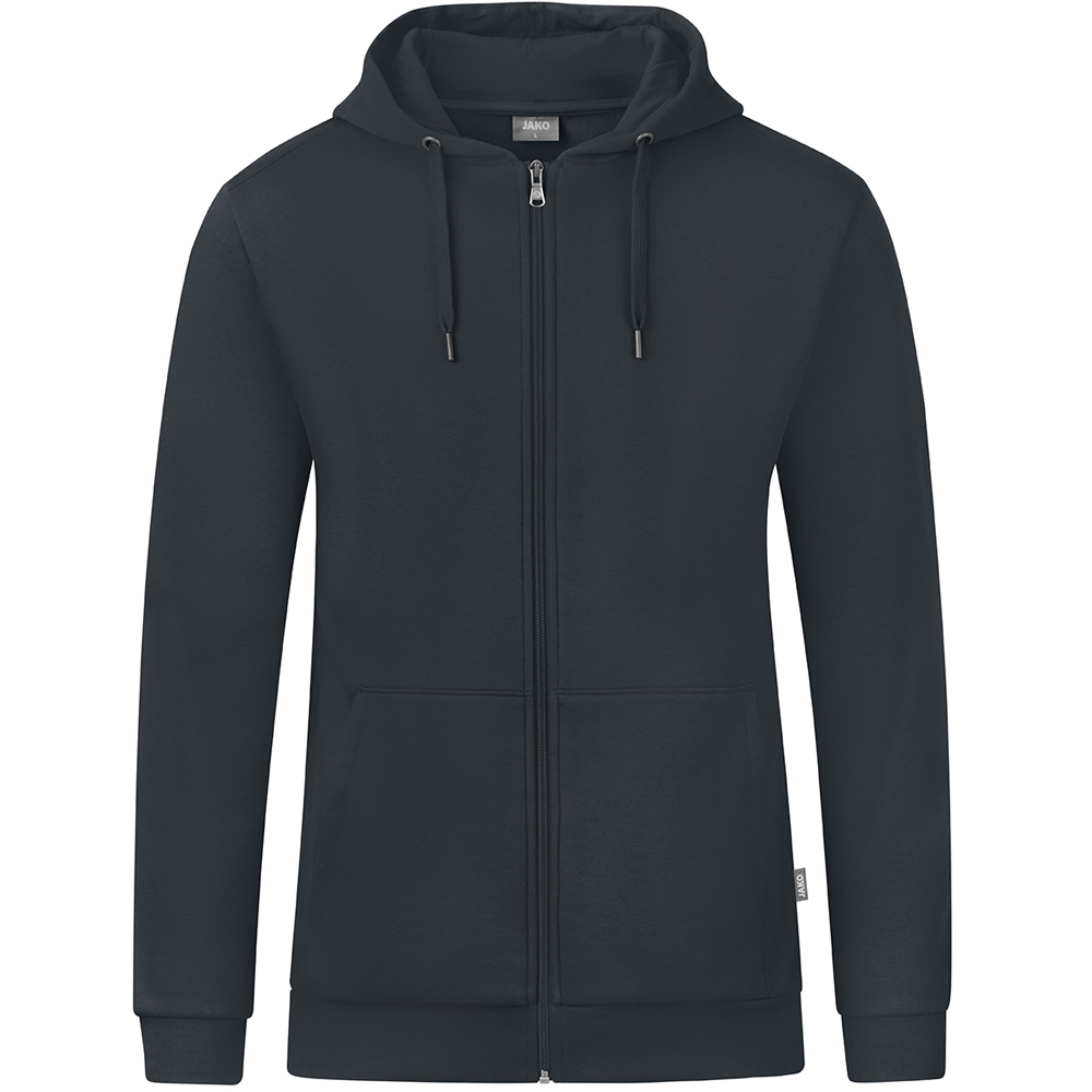 Jako Herren Kapuzenjacke Organic grau