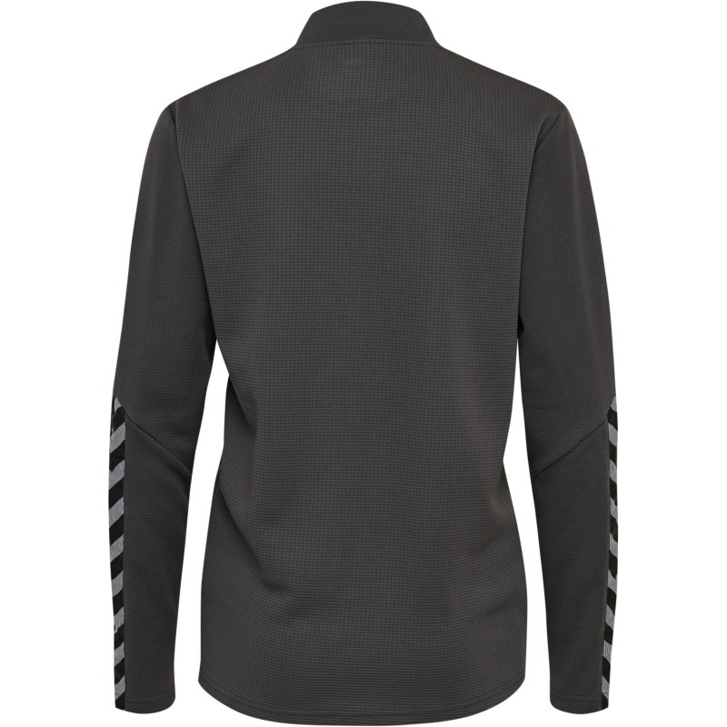 Hummel Hmlauthentic 24 Half Zip Sweatshirt Woman asphalt
