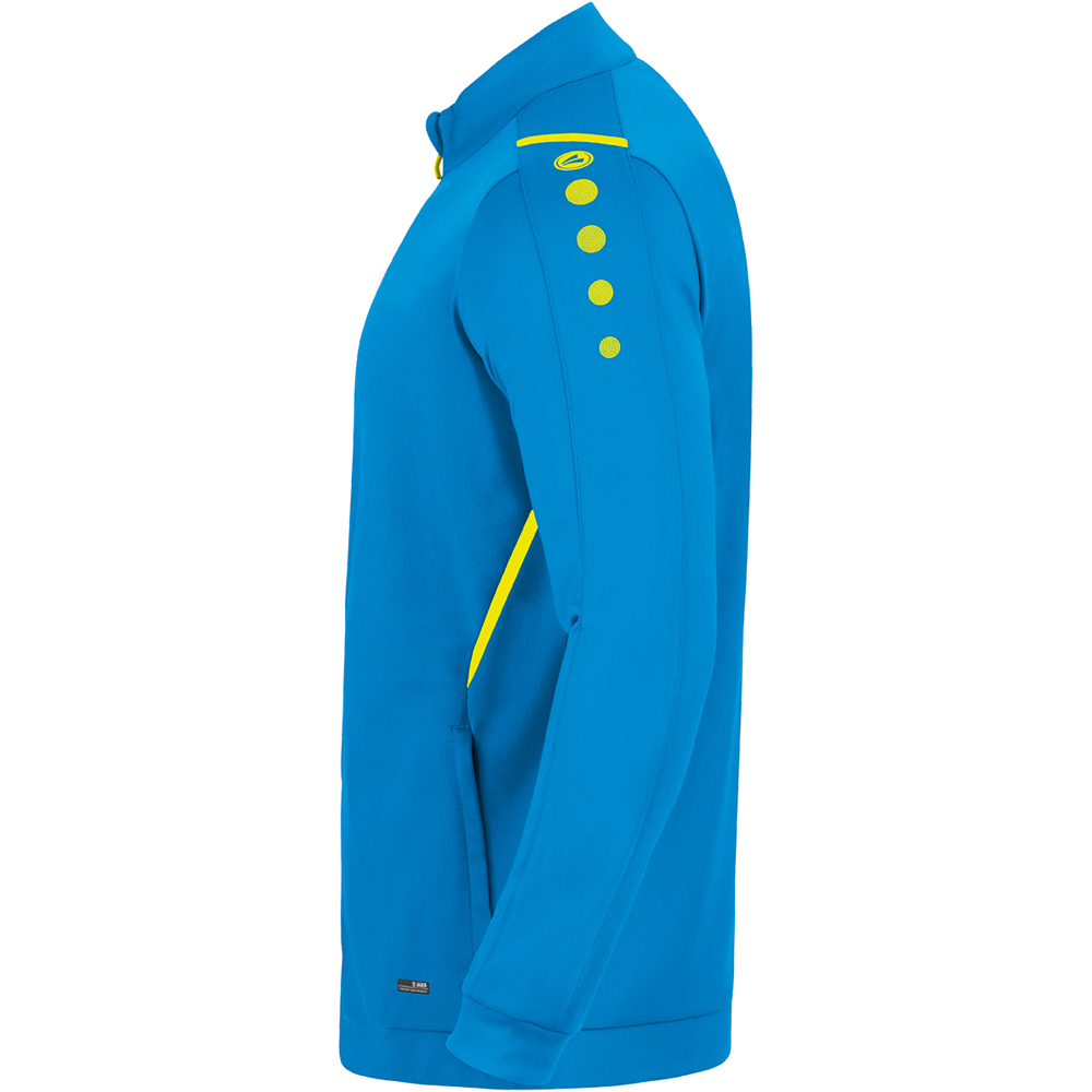 Jako Kinder Polyesterjacke Challenge blau-gelb