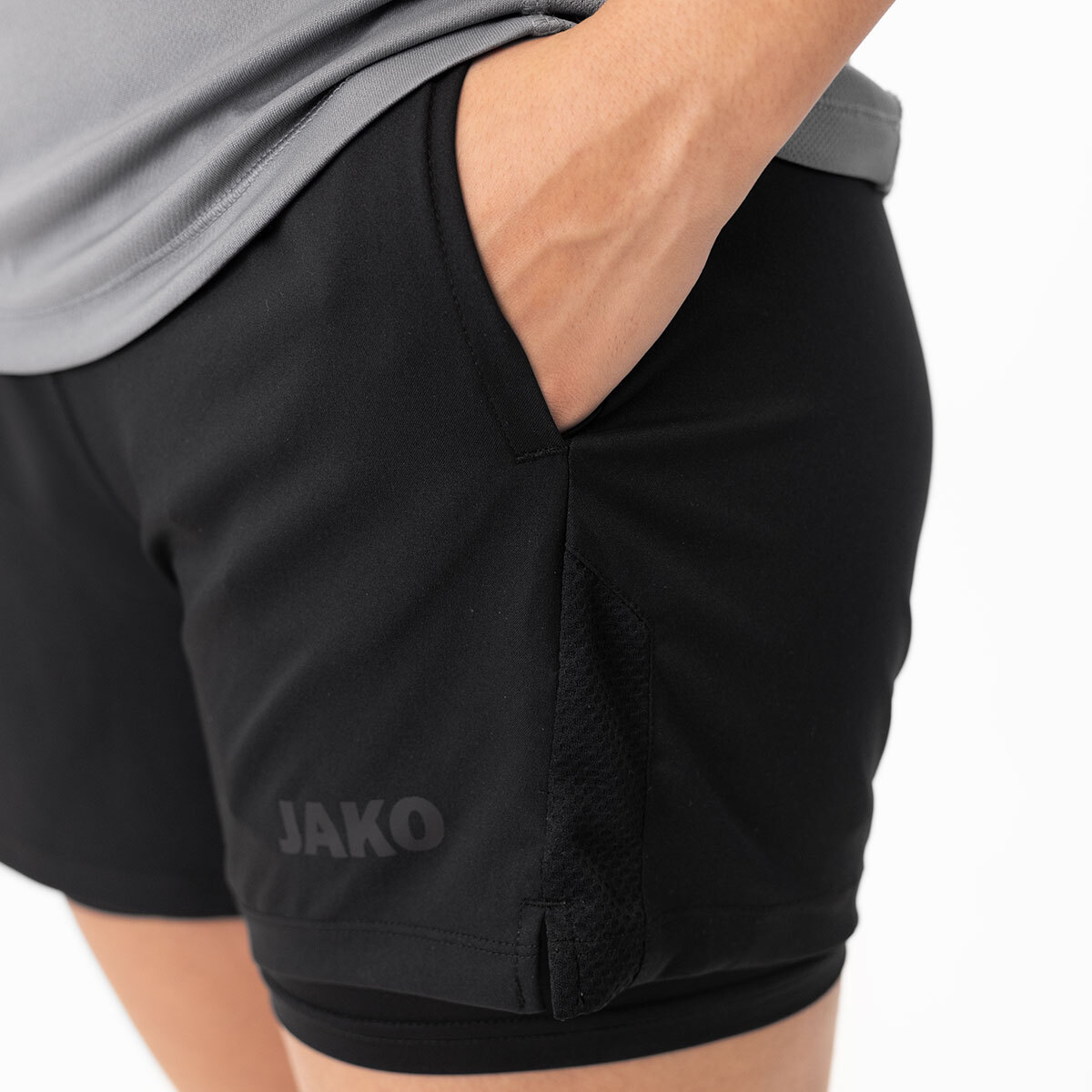 Jako Damen 2-in-1 Short Power