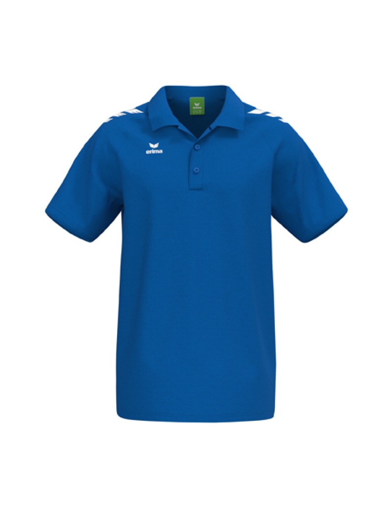 Erima CMPT 3 Wings Poloshirt new royal/weiß