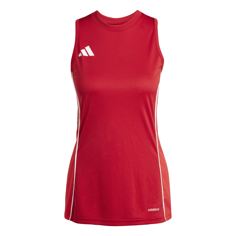 Adidas Damen ärmelloses Trikot Tiro 25 Competition team power red 2-pure ruby