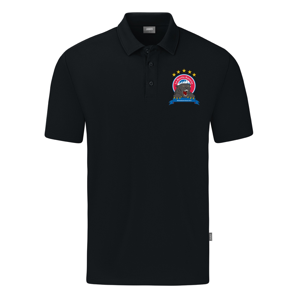 La Bestia Bavaria Polo Organic schwarz