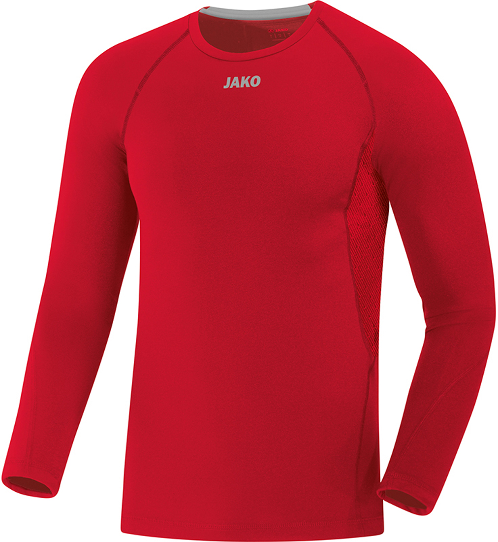 Jako Compression 2.0 Langarm Shirt rot