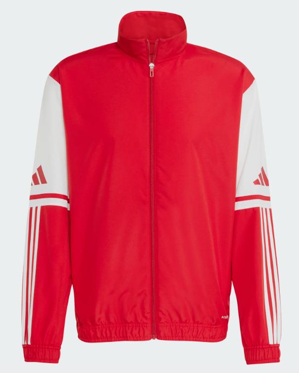 Adidas Präsentastionsjacke Squadra 25 team power red 2-white