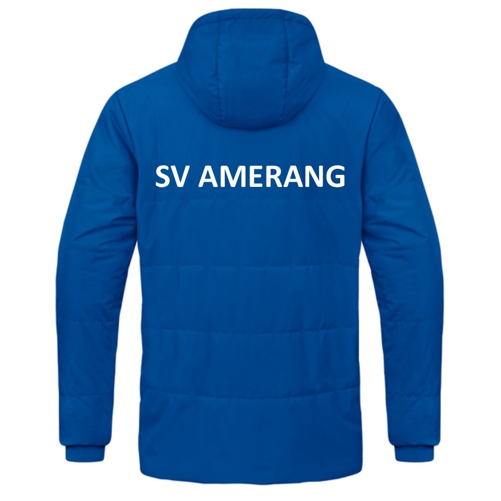 SV Amerang Jako Coachjacke Team mit Kapuze royal