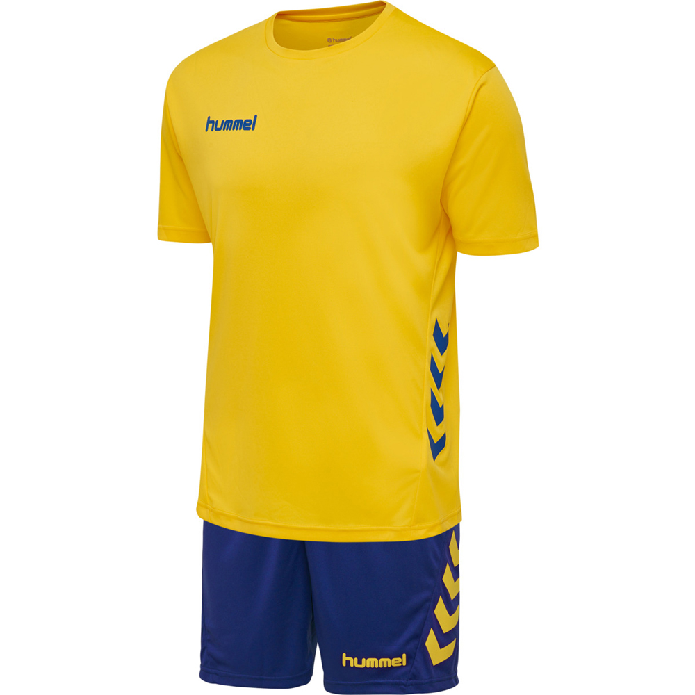 Hummel Promo Duo Trikotset kurzarm Kids Gelb