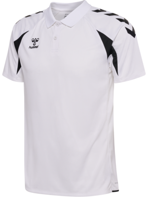 Hummel hmlCORE 2.0 Polo weiß/schwarz