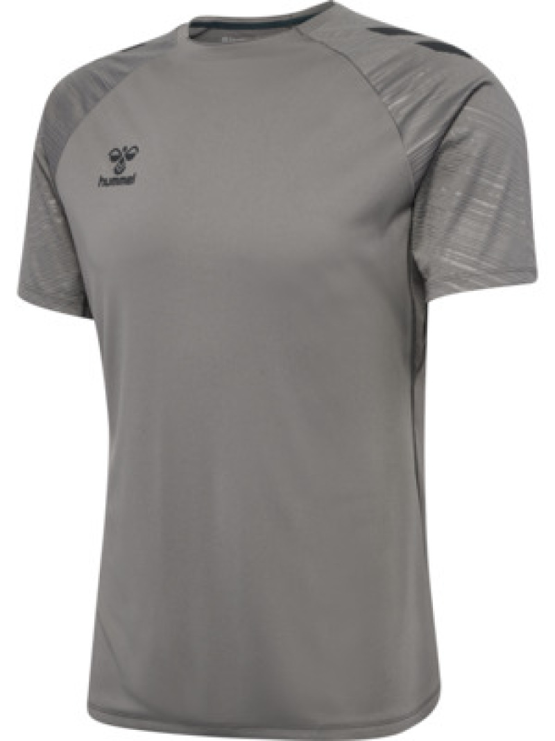 Hummel hmlPRO TRAINING JERSEY S/S steel gray