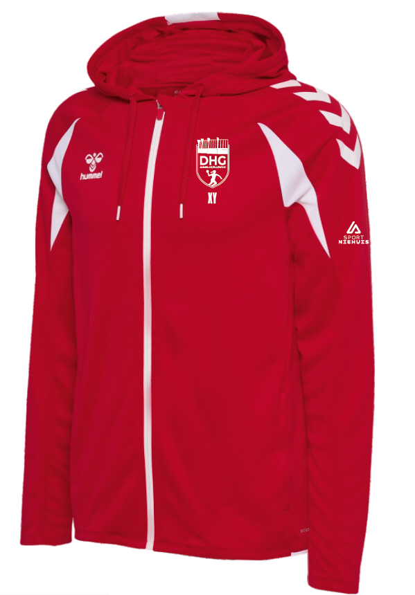 DHG Ammeloe Ellewick Core 2.0 Kapuzenjacke rot