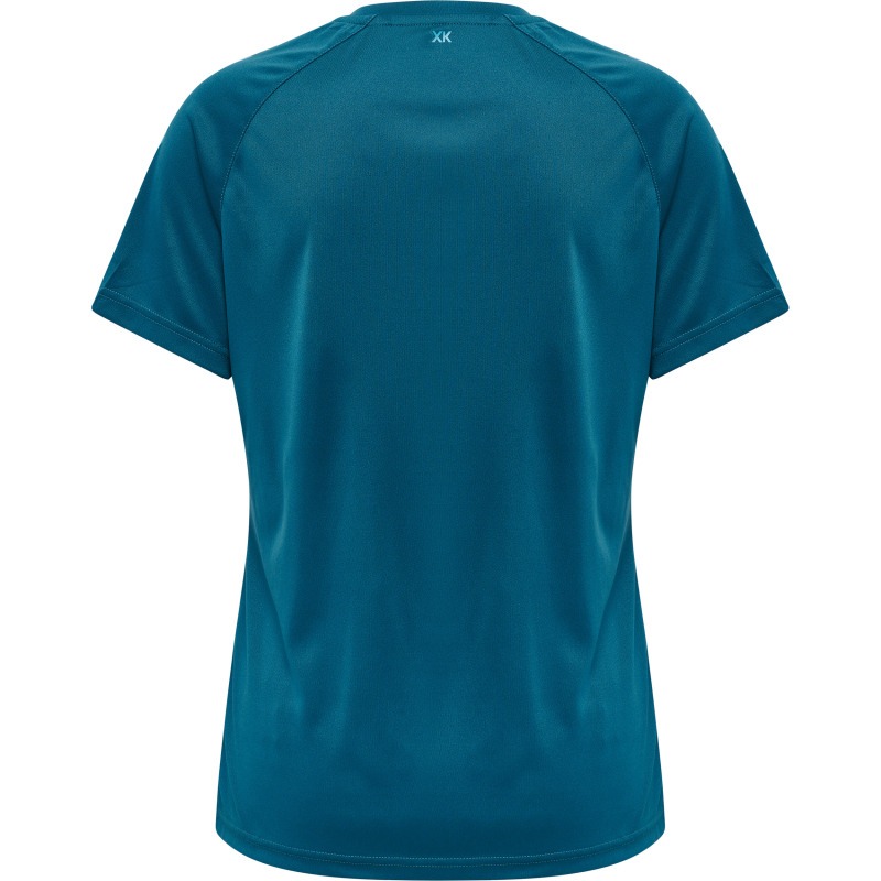 Hummel Hmlcore XK Core Poly Tee  S/S Woman blue coral