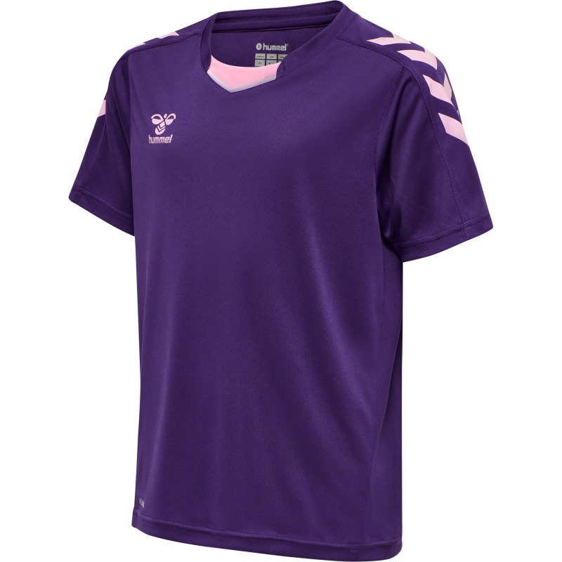 Hummel Hmlcore XK Poly Jersey S/S Kids acai