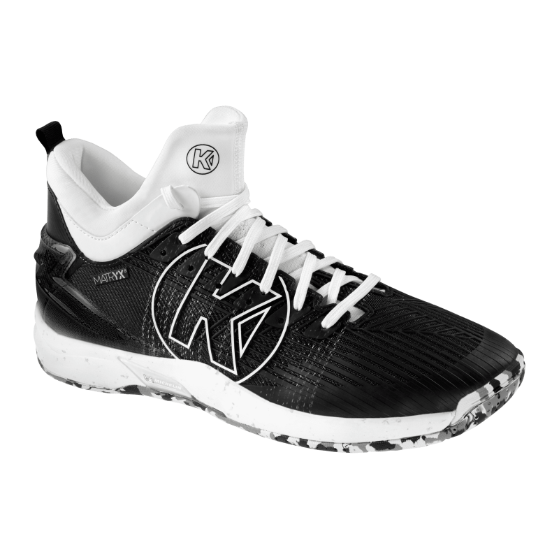Kempa Attack Mid Handballschuh schwarz/weiß Kempa Attack Mid Handballschuh schwarz/weiß