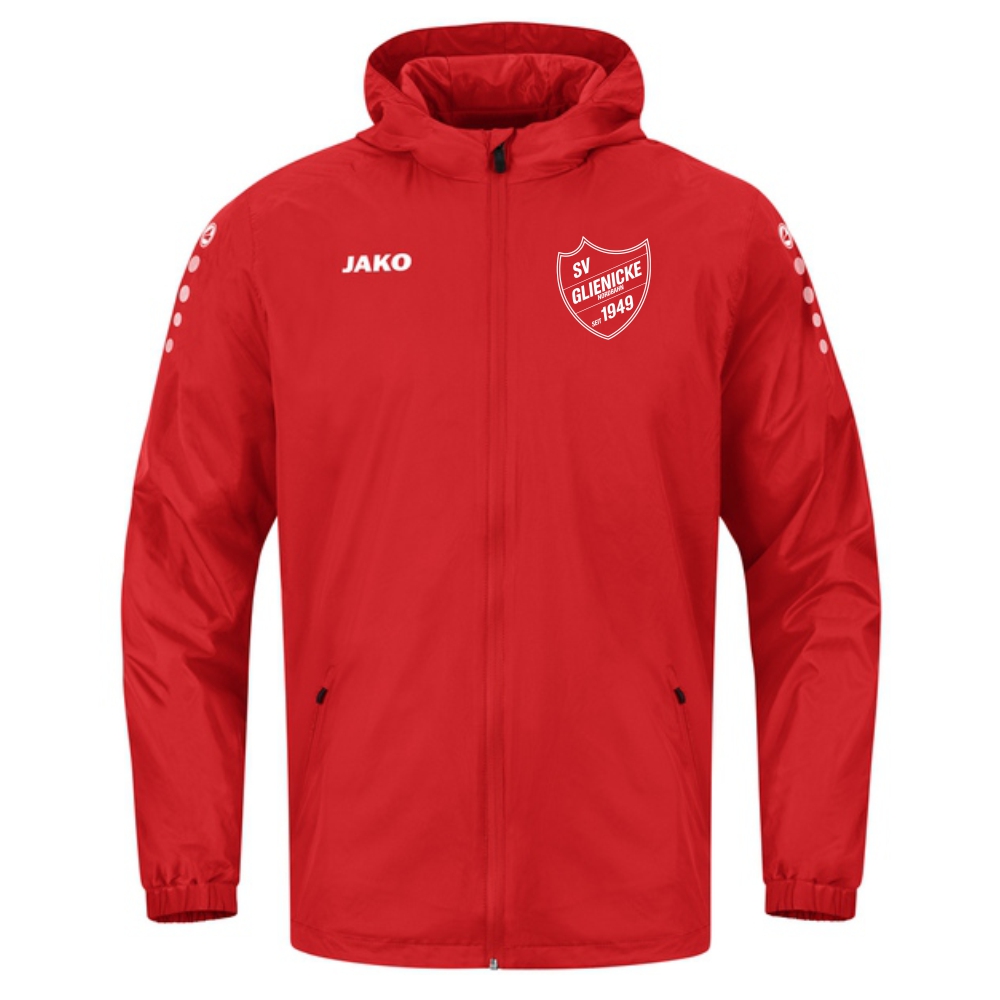 SV Glienicke Jako Kinder Allwetterjacke Team 2.0 rot