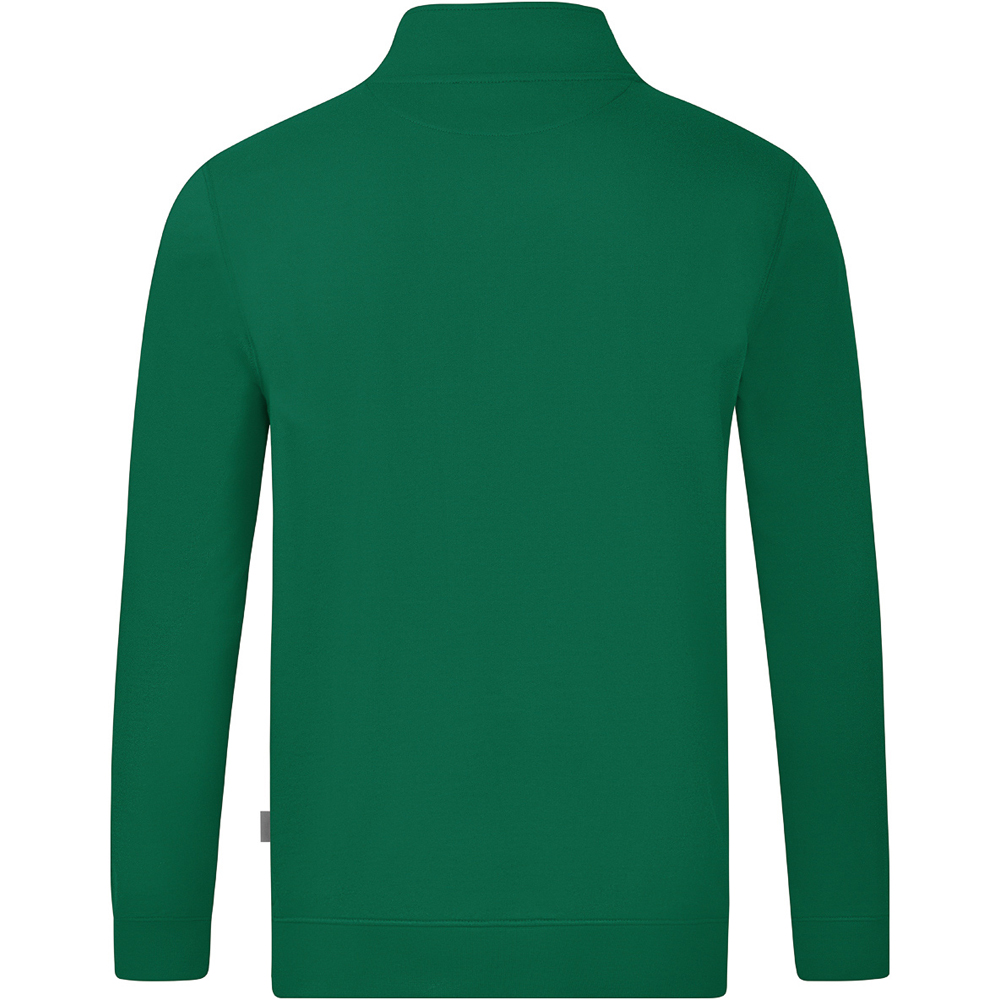 Jako Herren Ziptop Doubletex grün