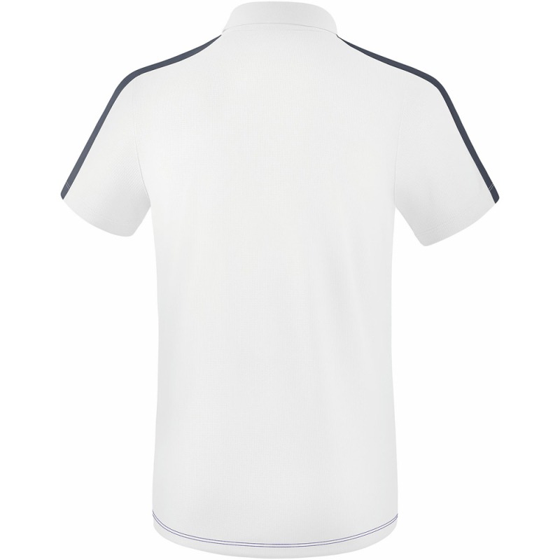 Erima Herren Poloshirt Squad weiß-blau-grau