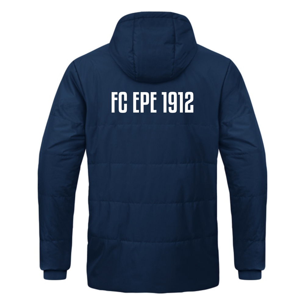 FC Epe Jako Kinder Coachjacke mit Kapuze Team marine