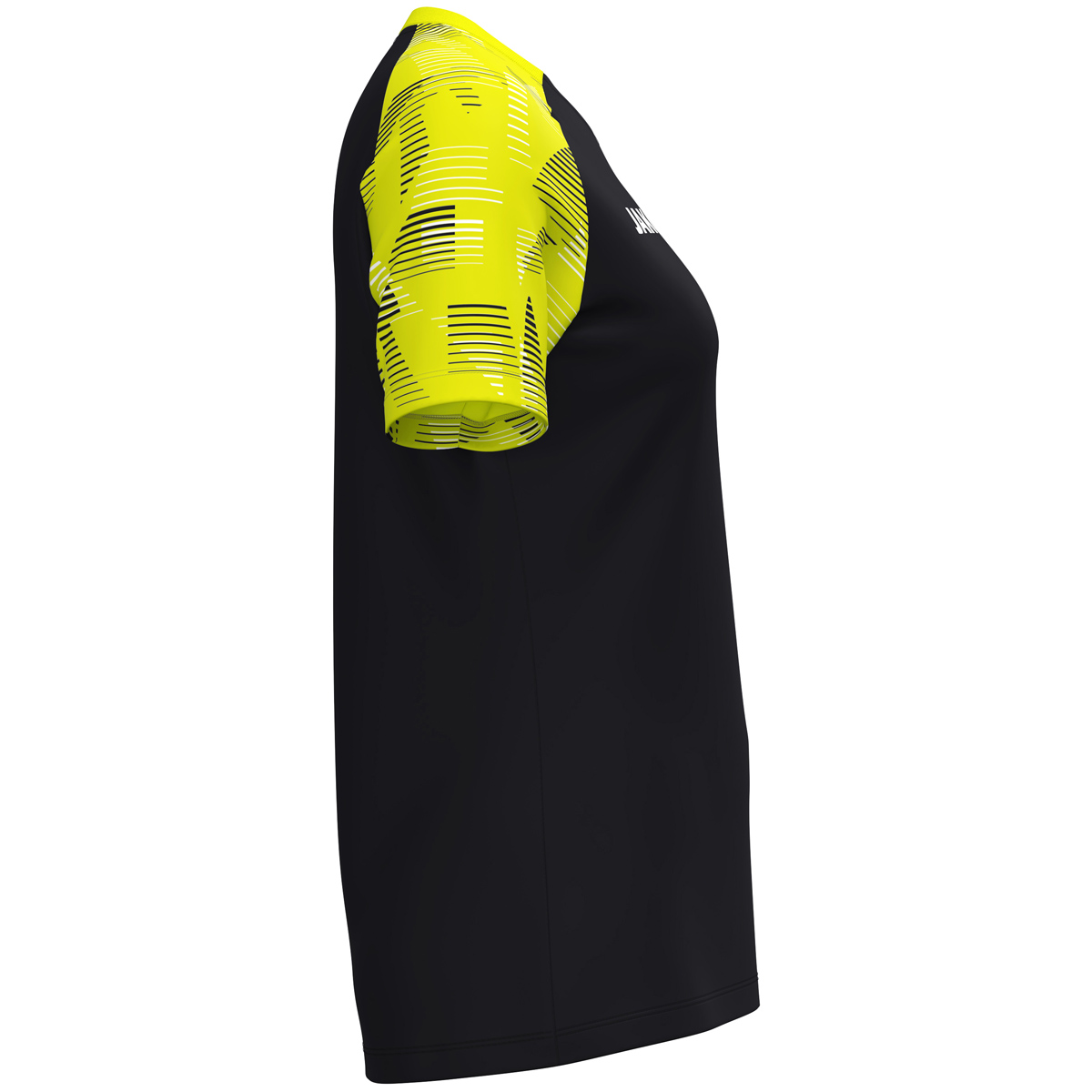 Jako T-Shirt Sonic Damen schwarz/neongelb