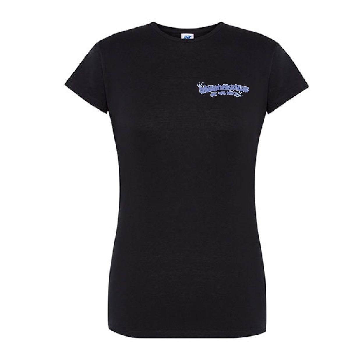 Sekundarschule Vreden Damen Regular Premium T-Shirt Schwarz Splash Logo