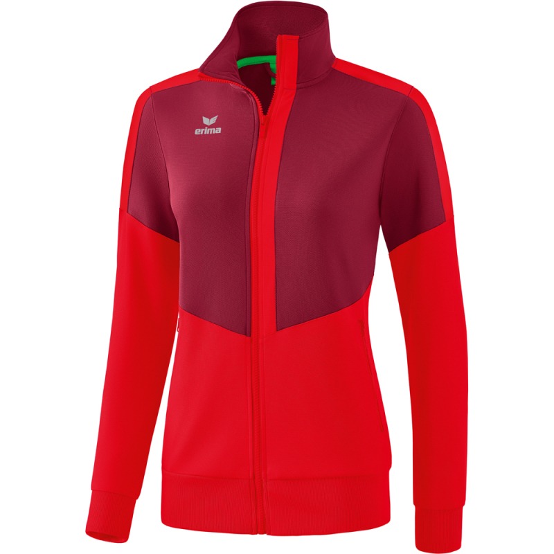 Erima Damen Trainingsjacke Squad rot
