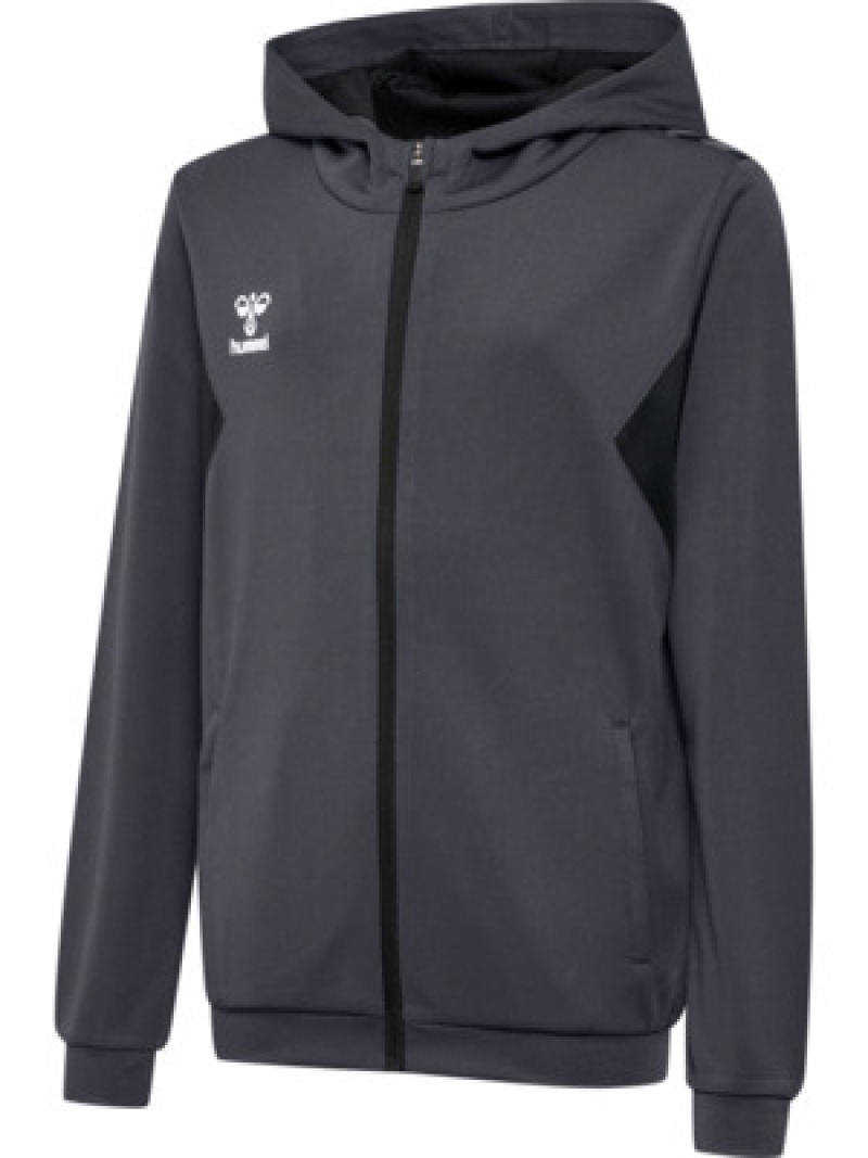 Hummel Hmlauthentic 24 PL Kinder Reißverschlussjacke grau