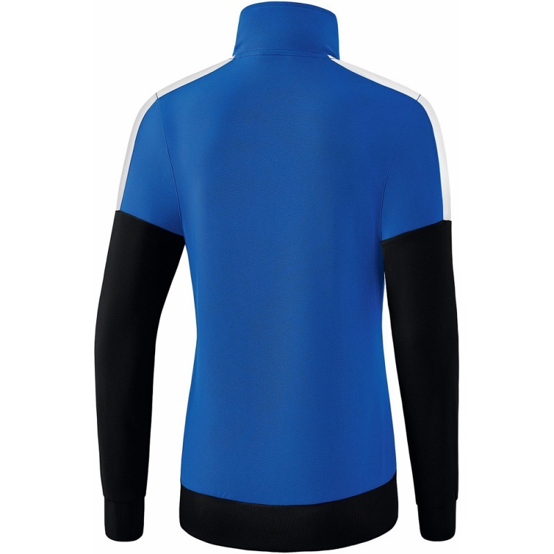 Erima Damen Trainingsjacke Squad blau-schwarz-weiß