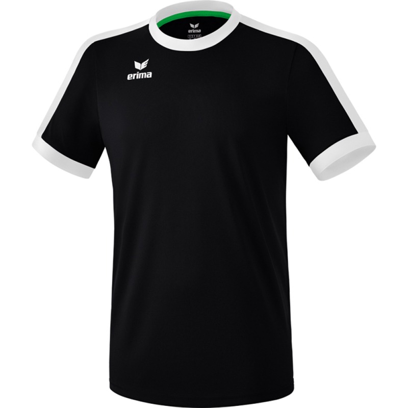 Erima Herren Kurzarm Trikot Retro Star schwarz-weiß