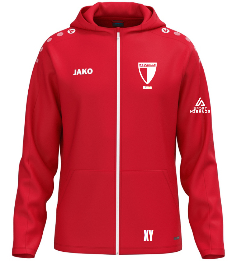 ASV Ellewick Kapuzenjacke One rot