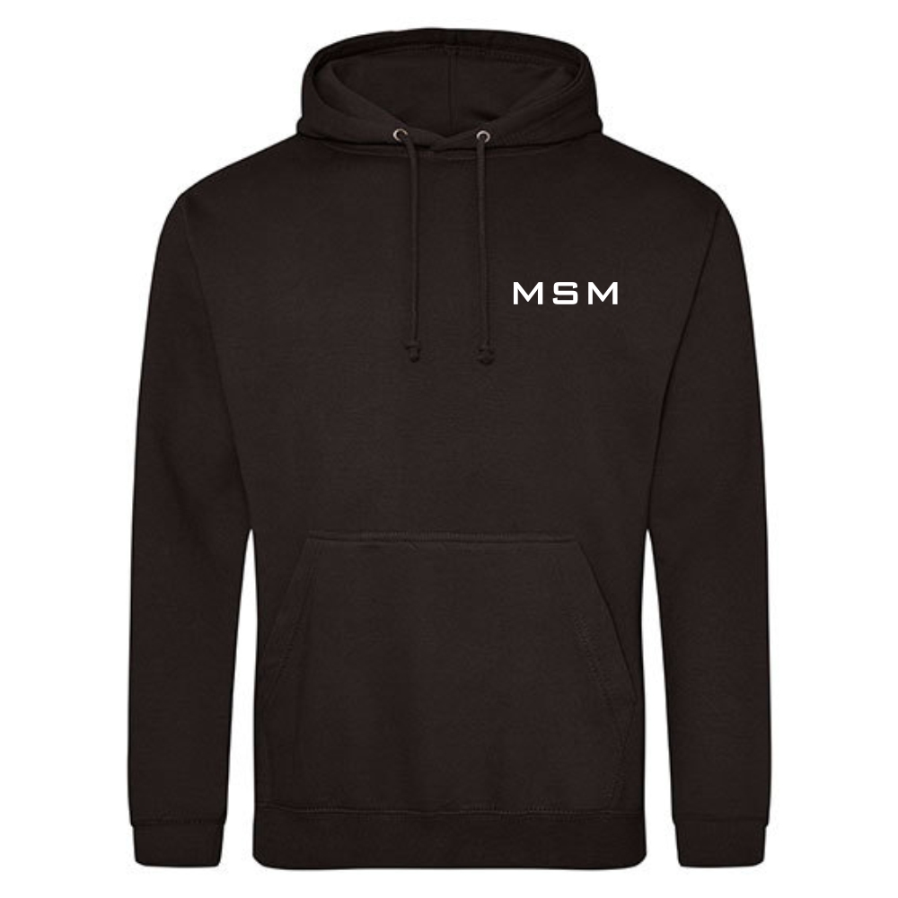MSM Hoodie schwarz