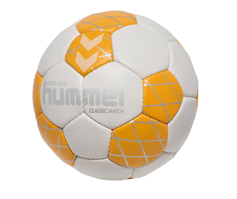 Hummel Classic Match Handball weiß/orange/silber