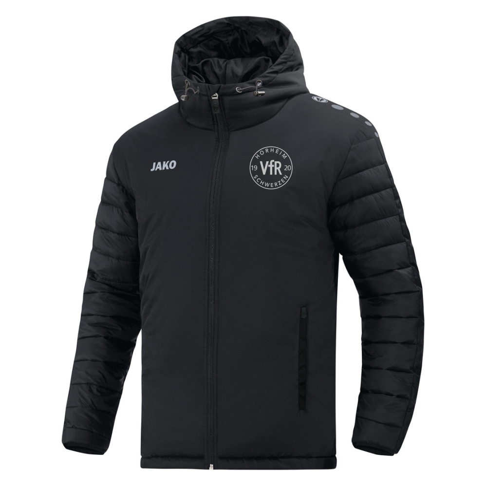 Horheim-Schwerzen Stadionjacke Team schwarz-silber