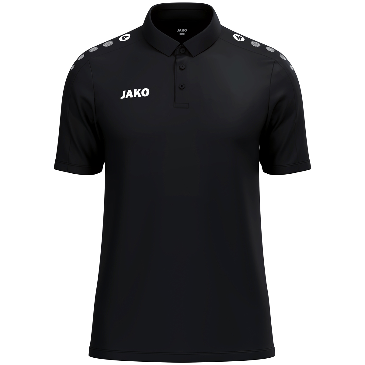 Jako Polo One Cotton schwarz