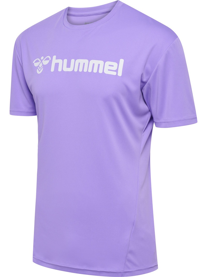 Hummel Hmllogo Jersey S/S paisley purple