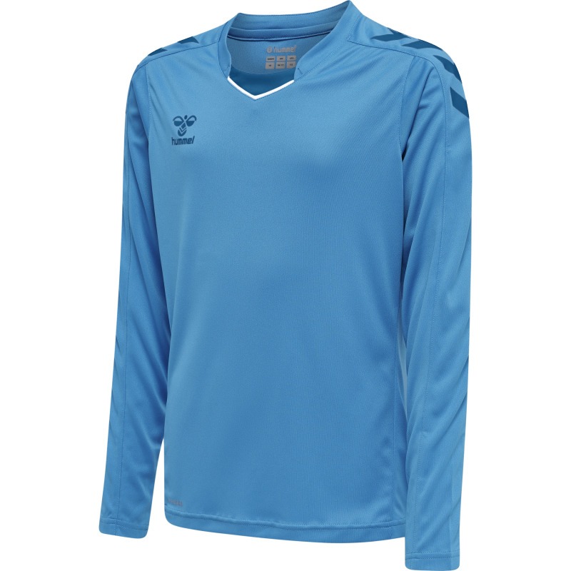 Hummel Hmlcore XK Poly Jersey L/S Kids blue danube