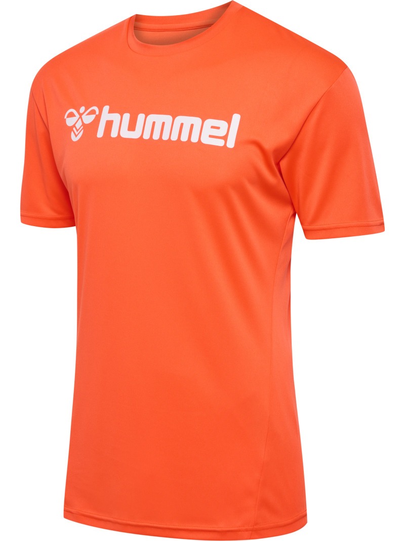 Hummel Hmllogo Jersey S/S nasturtium