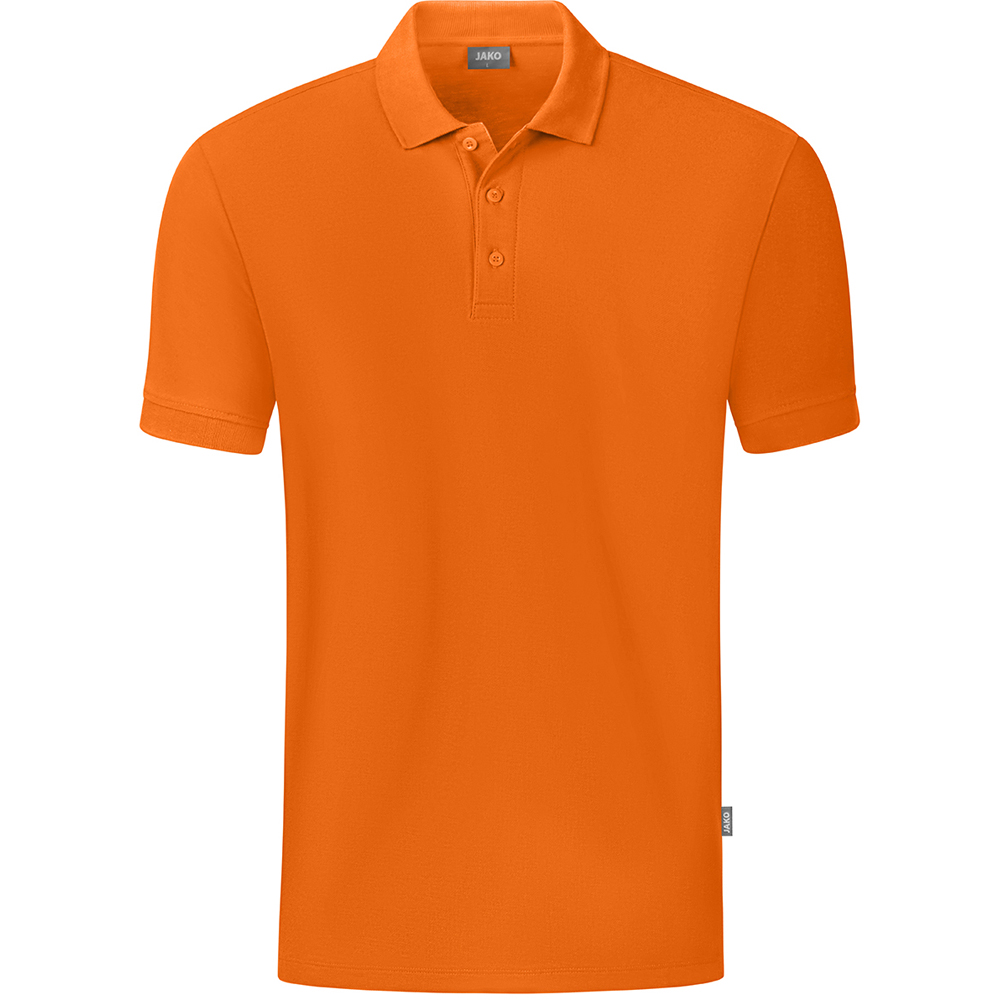 Jako Herren Polo Organic orange