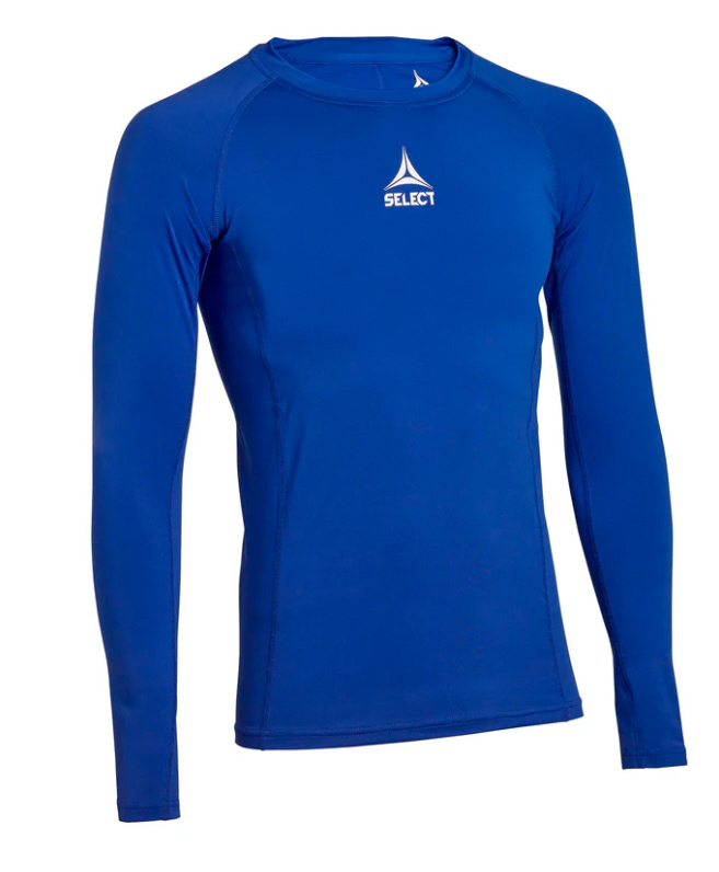 Select Funktonsshirt Lang blau