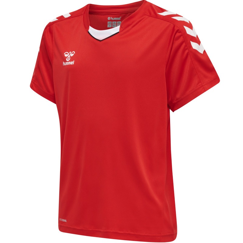Hummel Hmlcore XK Poly Jersey S/S Kids true red