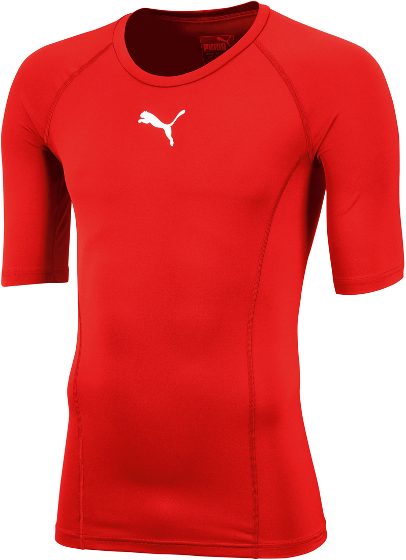 Puma Liga Baselayer Kinder Kurzarm Shirt puma red
