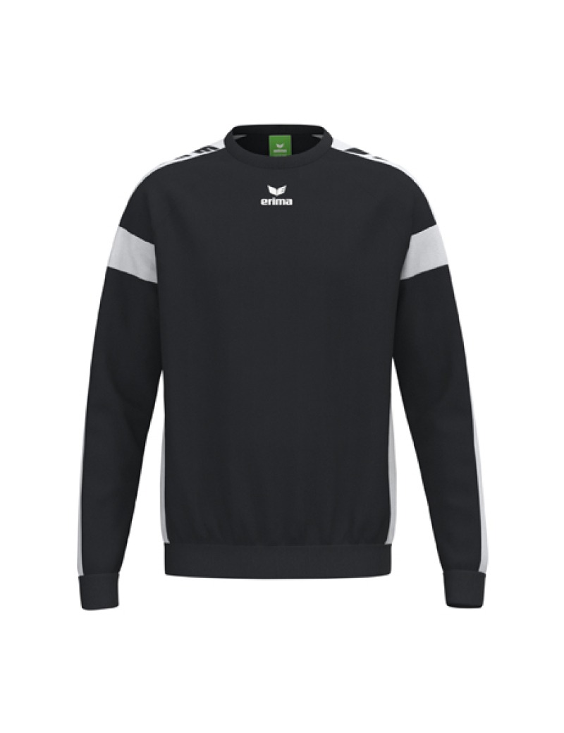 Erima CMPT 3 Wings Kinder Sweatshirt GK schwarz/weiß