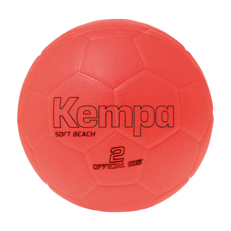 Kempa SOFT BEACH Handball fluo rot