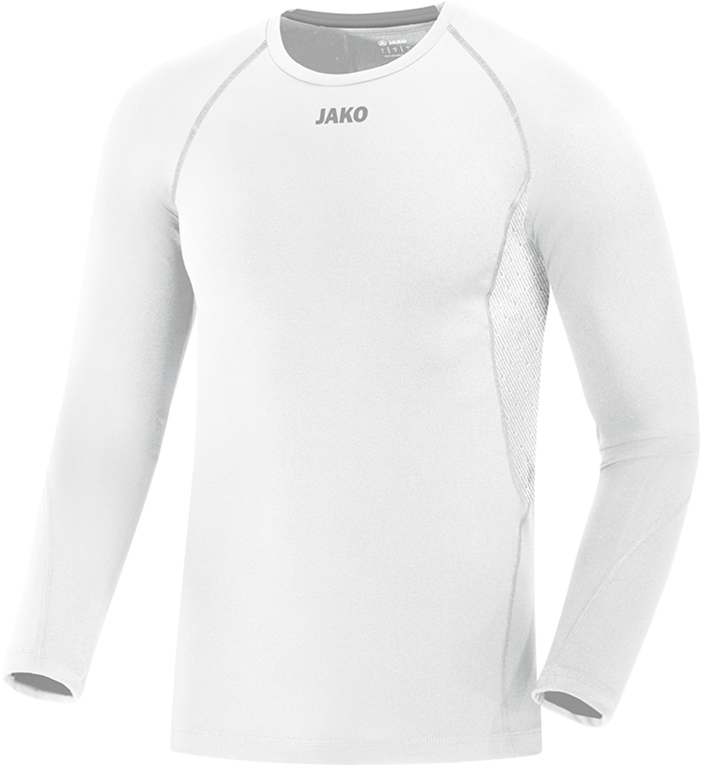 Jako Compression 2.0 Langarm Shirt weiß
