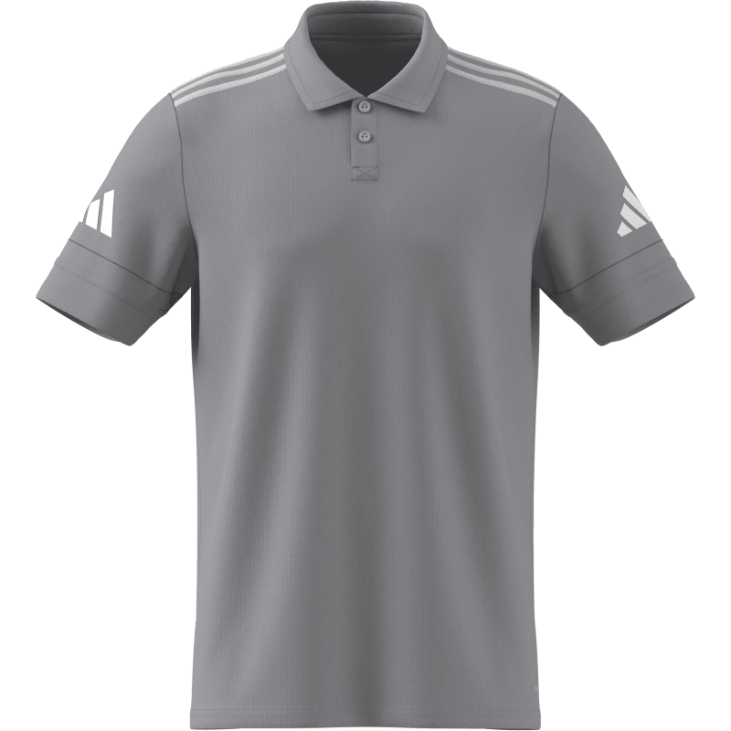Adidas Polo-Shirt Squadra 25 team light grey-white