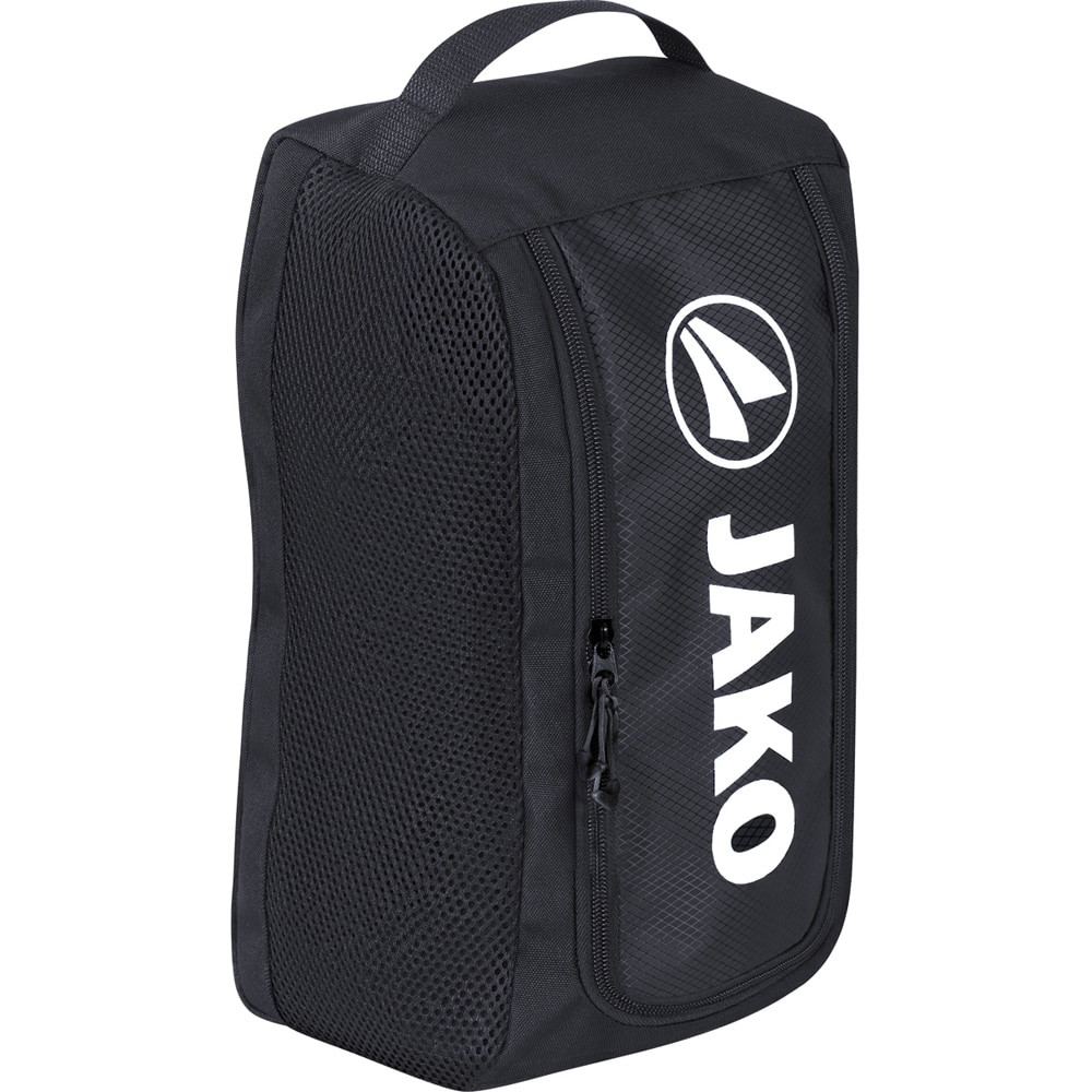 Jako Schuhtasche mit Logo schwarz