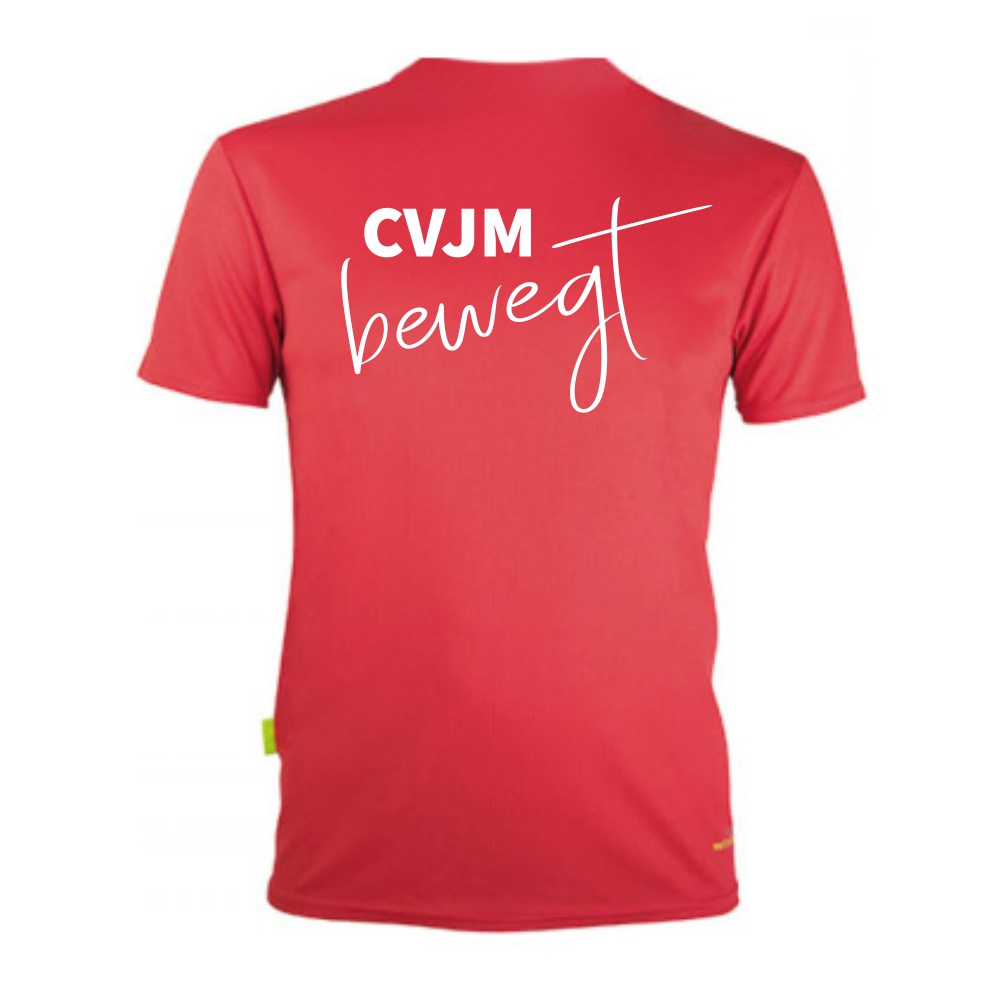 CVJM Damen Evolution Tech Tee rot