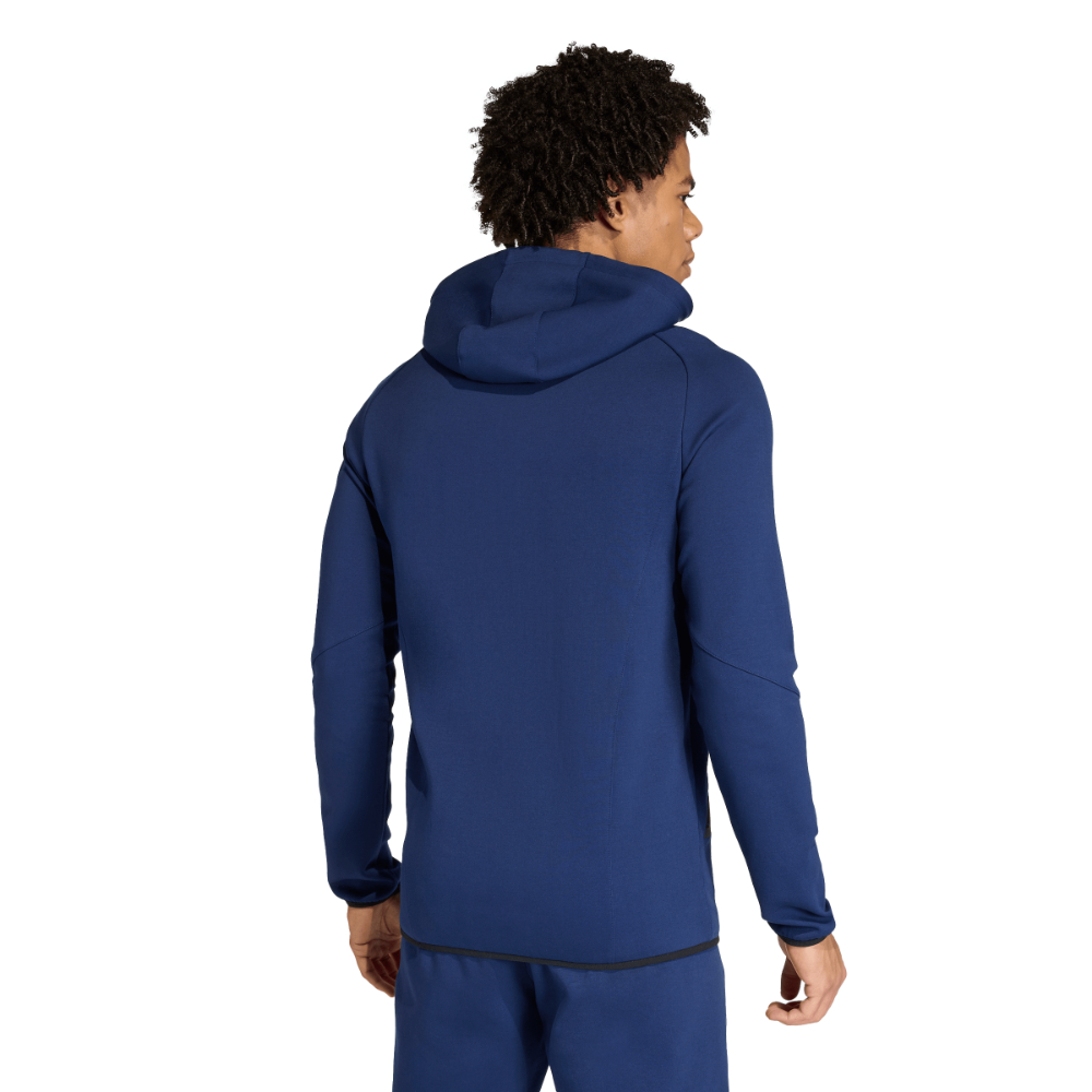 Adidas Tiro Travel Kapuzenjacke Dunkelblau