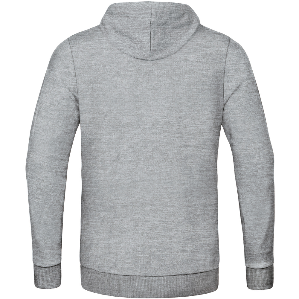 Jako Kapuzensweat Base grau